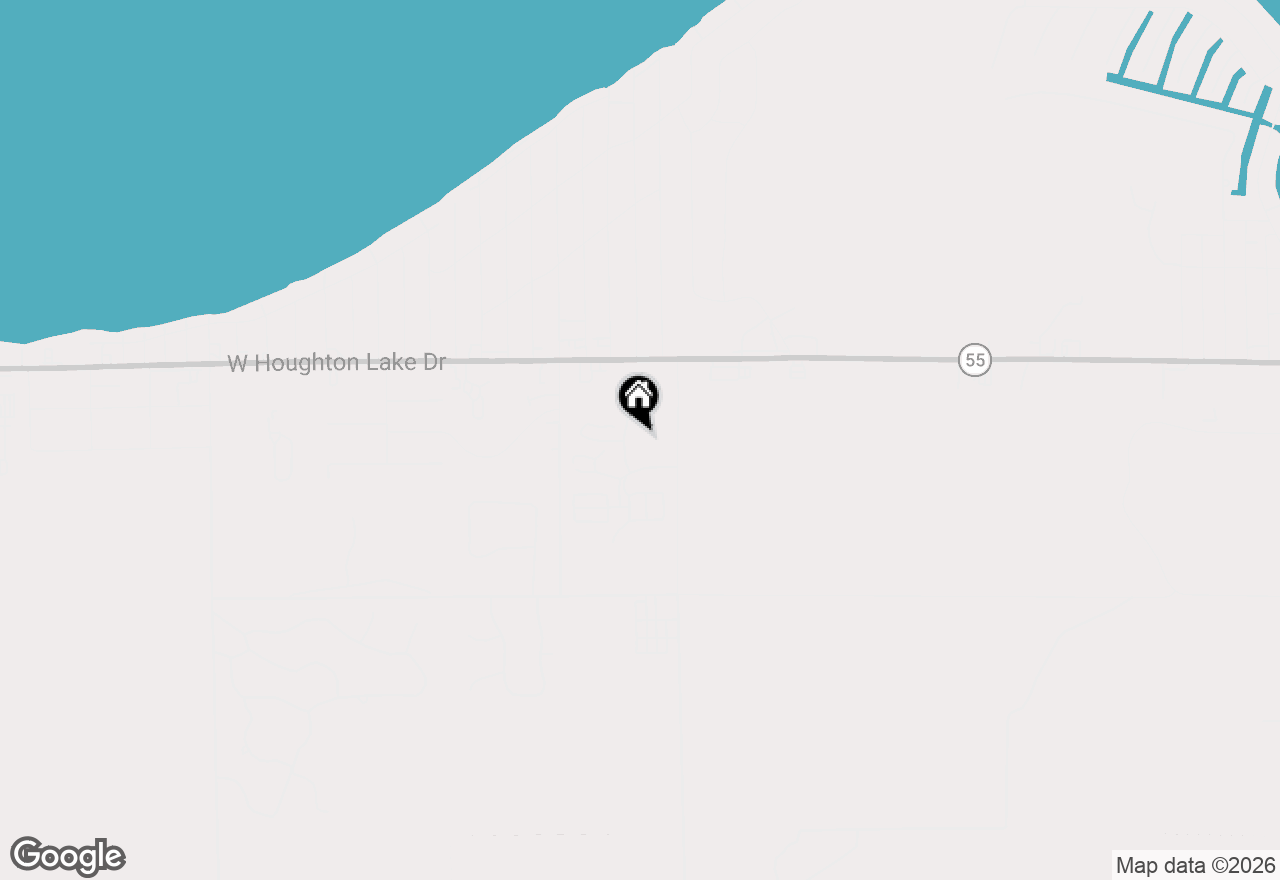 Map of 2757 Owens Drive, Houghton Lake, MI 48629