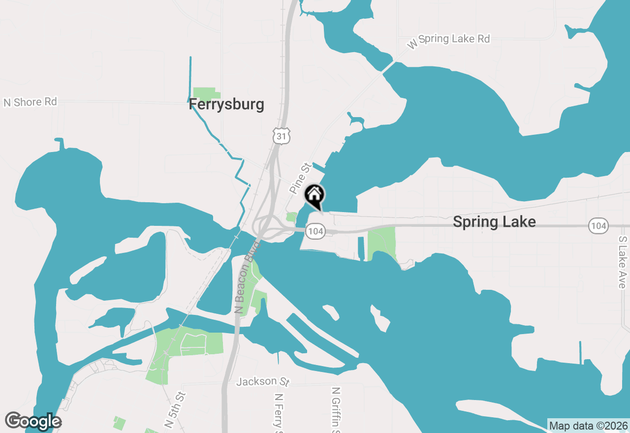 Map of 963 W Savidge Street, Spring Lake, MI 49456