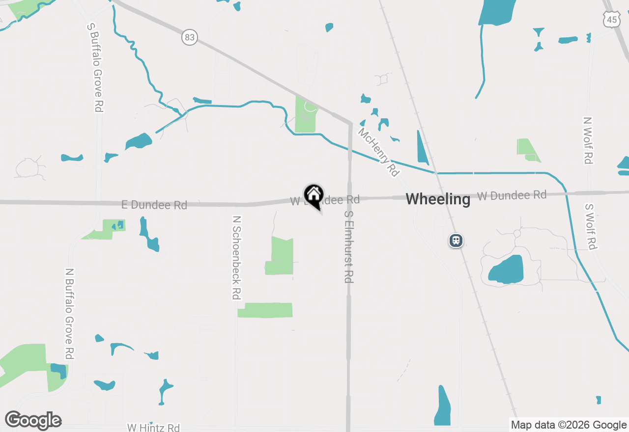 Map of 920 Jenkins Court #4E, Wheeling, IL 60090