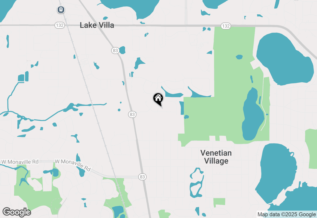 Map of 570 Huntington Circle, Lake Villa, IL 60046