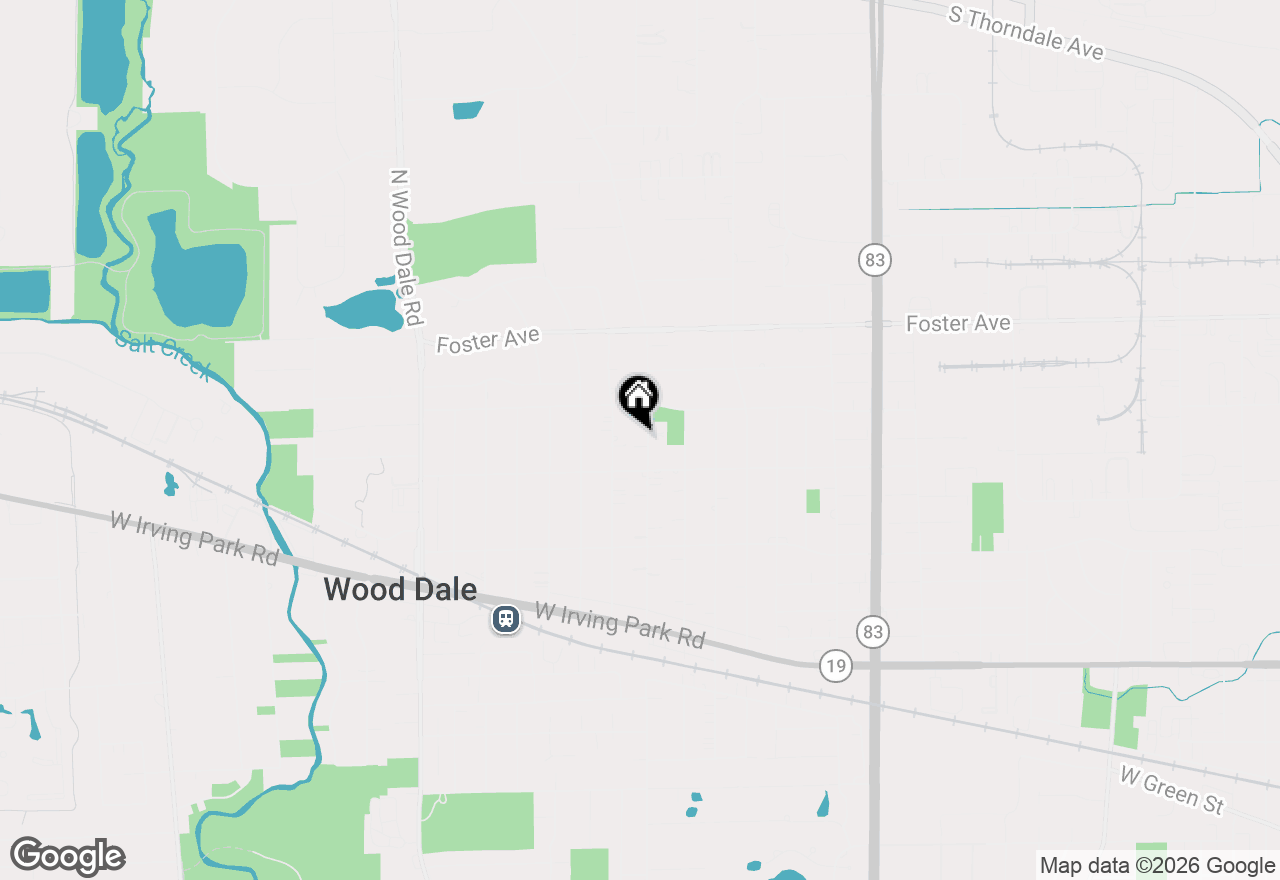 Map of 424 N Central Avenue, Wood Dale, IL 60191