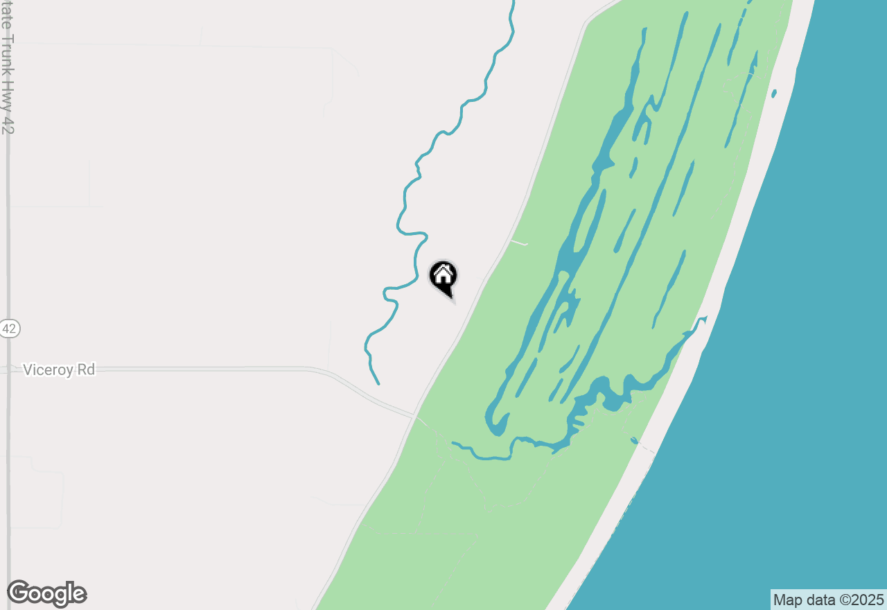Map of 7218 County Highway O, Two Rivers, WI 54241