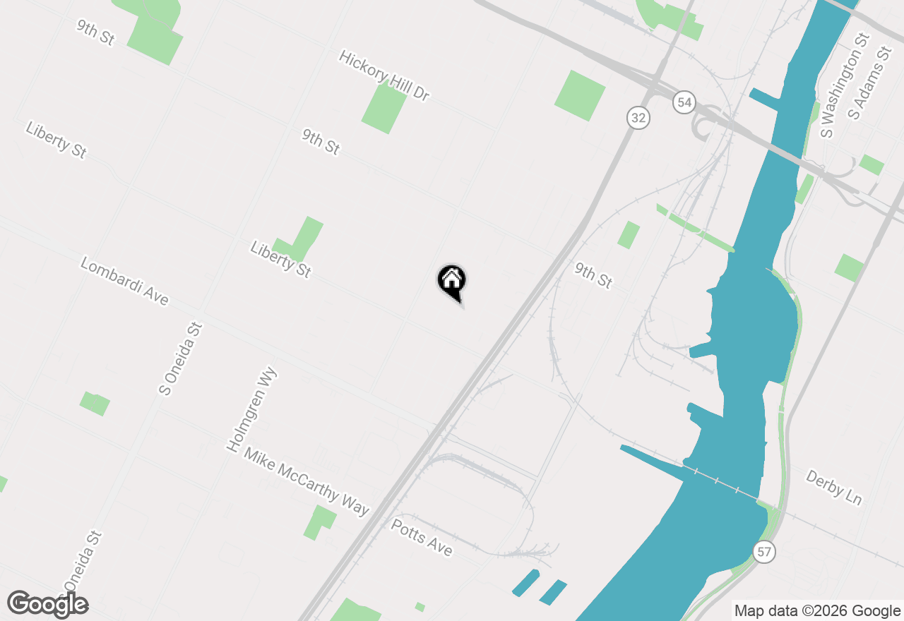 Map of 870 Waverly Place, Green Bay, WI 54304