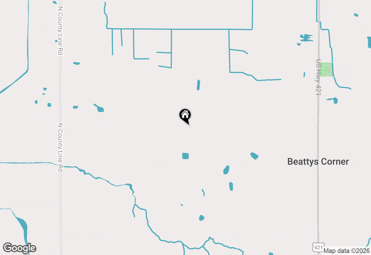 Map of 11011 W 100 N, Michigan City, IN 46360