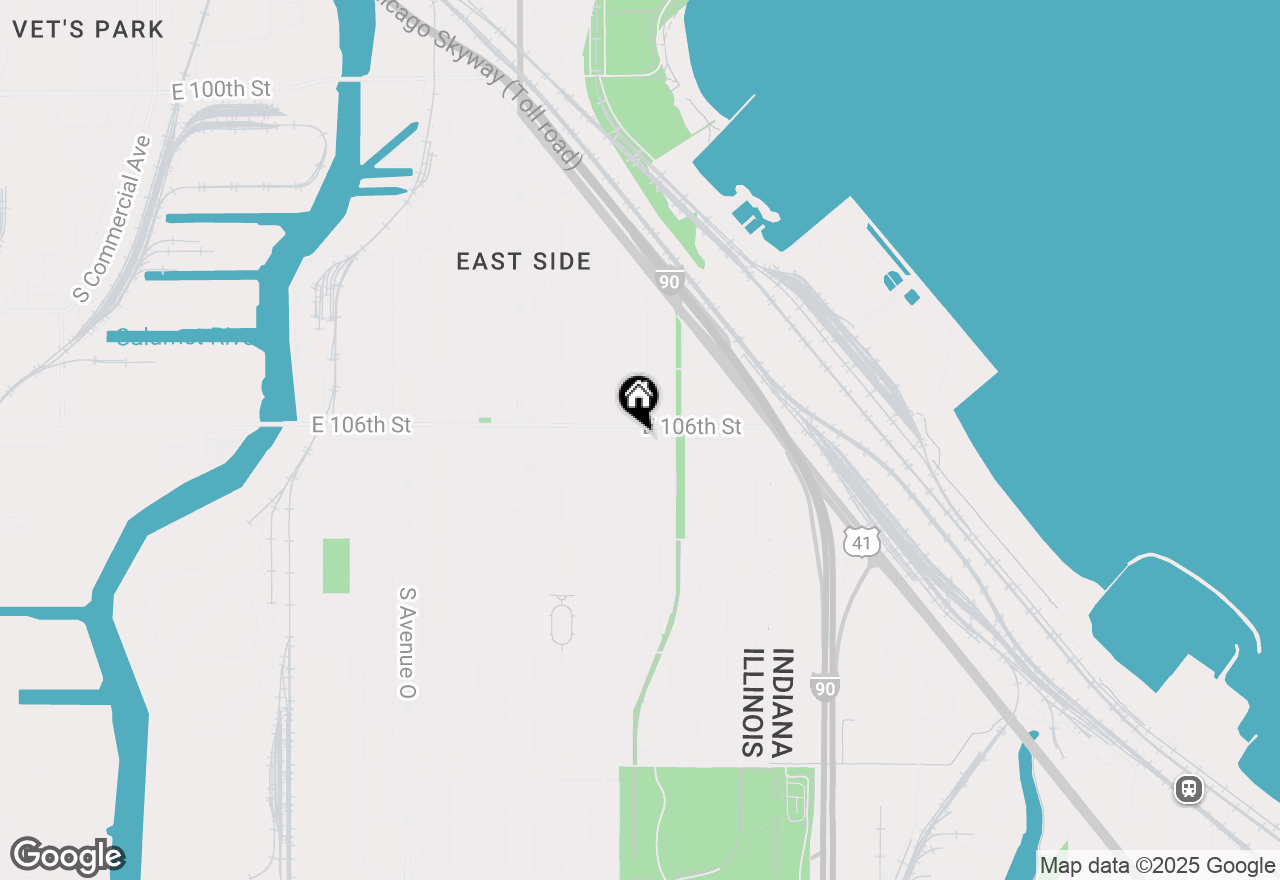 Map of 10613 S Avenue F, Chicago, IL 60617