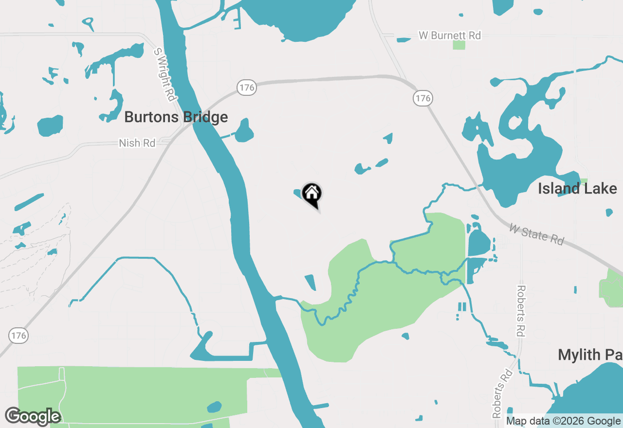 Map of 911 Wembley Drive, Island Lake, IL 60042