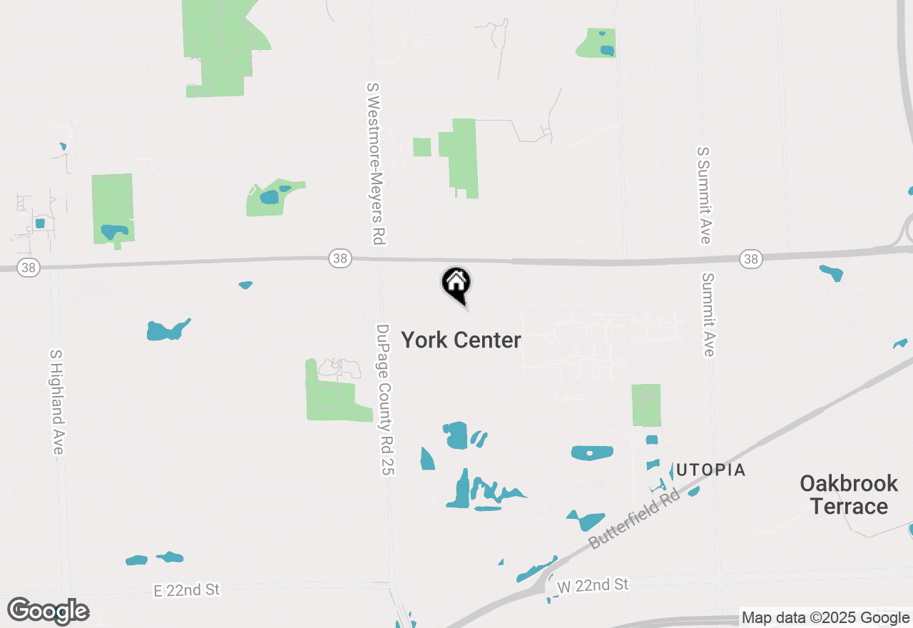 Map of 1s353 Addison Avenue, Lombard, IL 60148