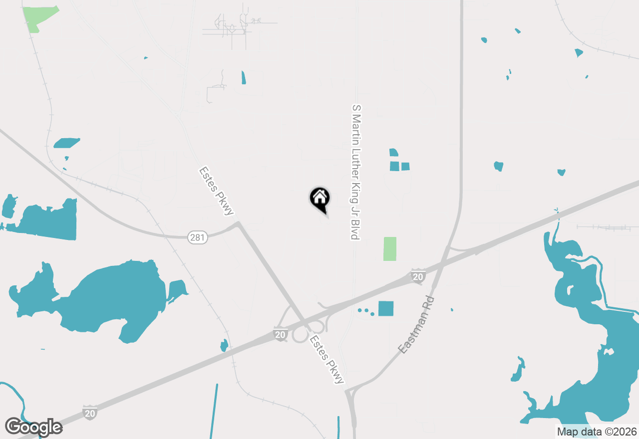 Map of 429 Johnson Street #8, Longview, TX 75602