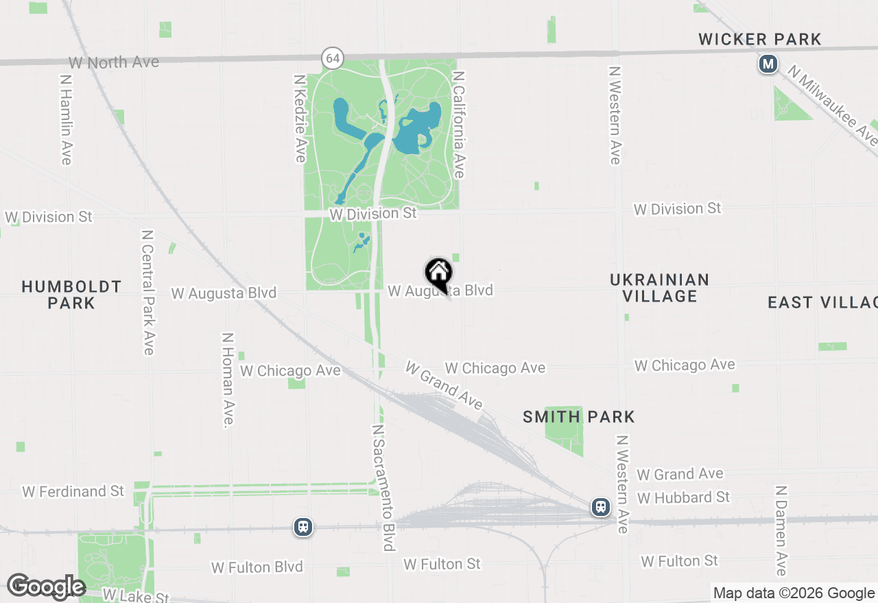 Map of 920 N Mozart Street, Chicago, IL 60622
