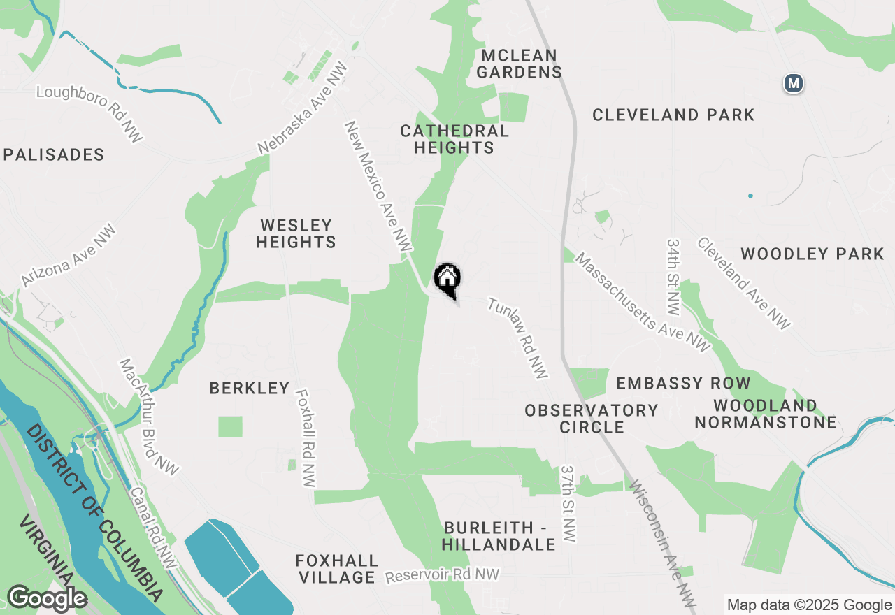 Map of 4000 Tunlaw Road Nw #505, Washington, DC 20007