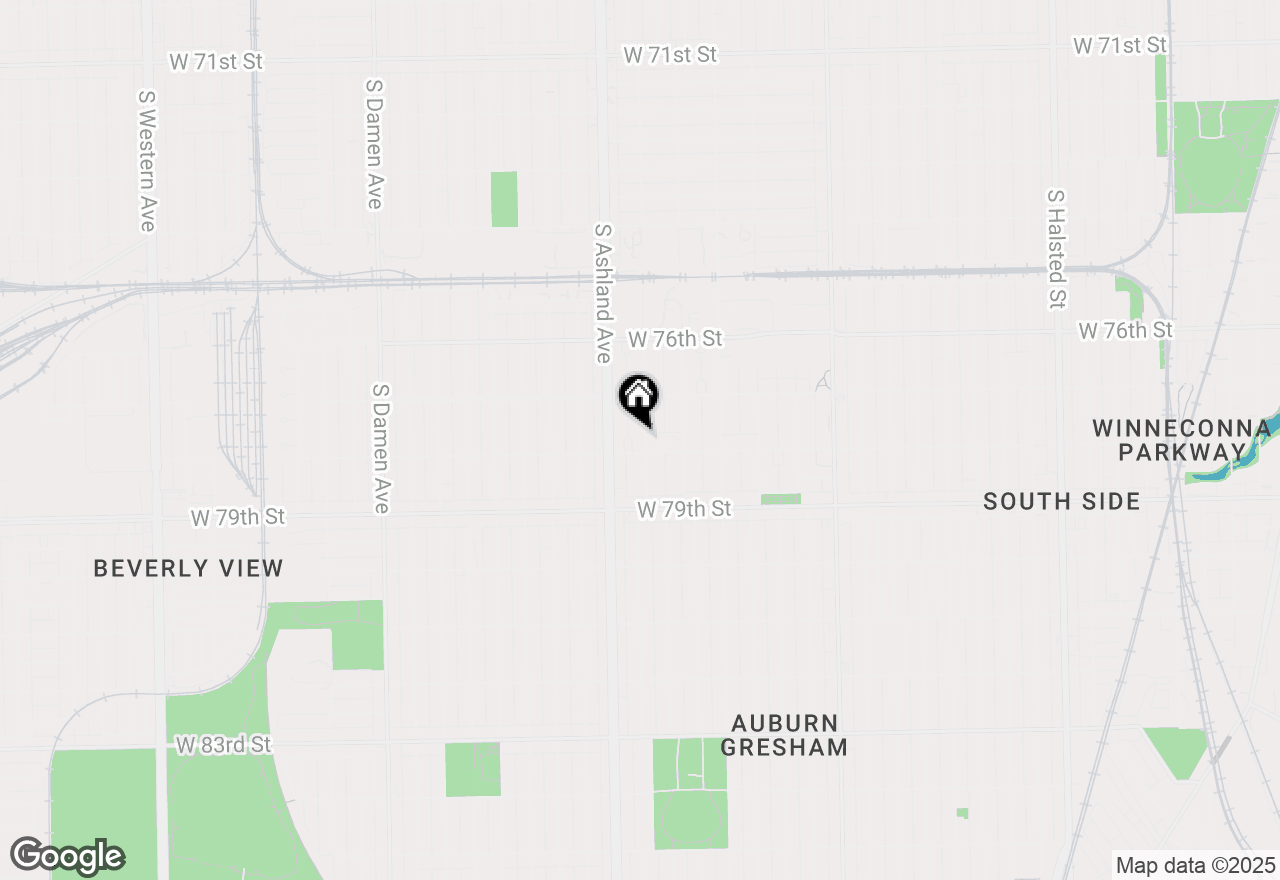 Map of 7744 S Laflin Street, Chicago, IL 60620