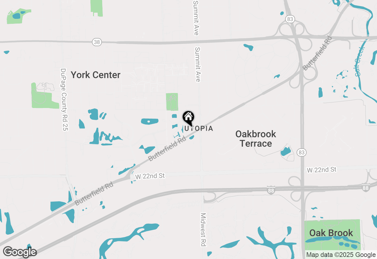 Map of 17W662 Butterfield Road #305, Oakbrook Terrace, IL 60181