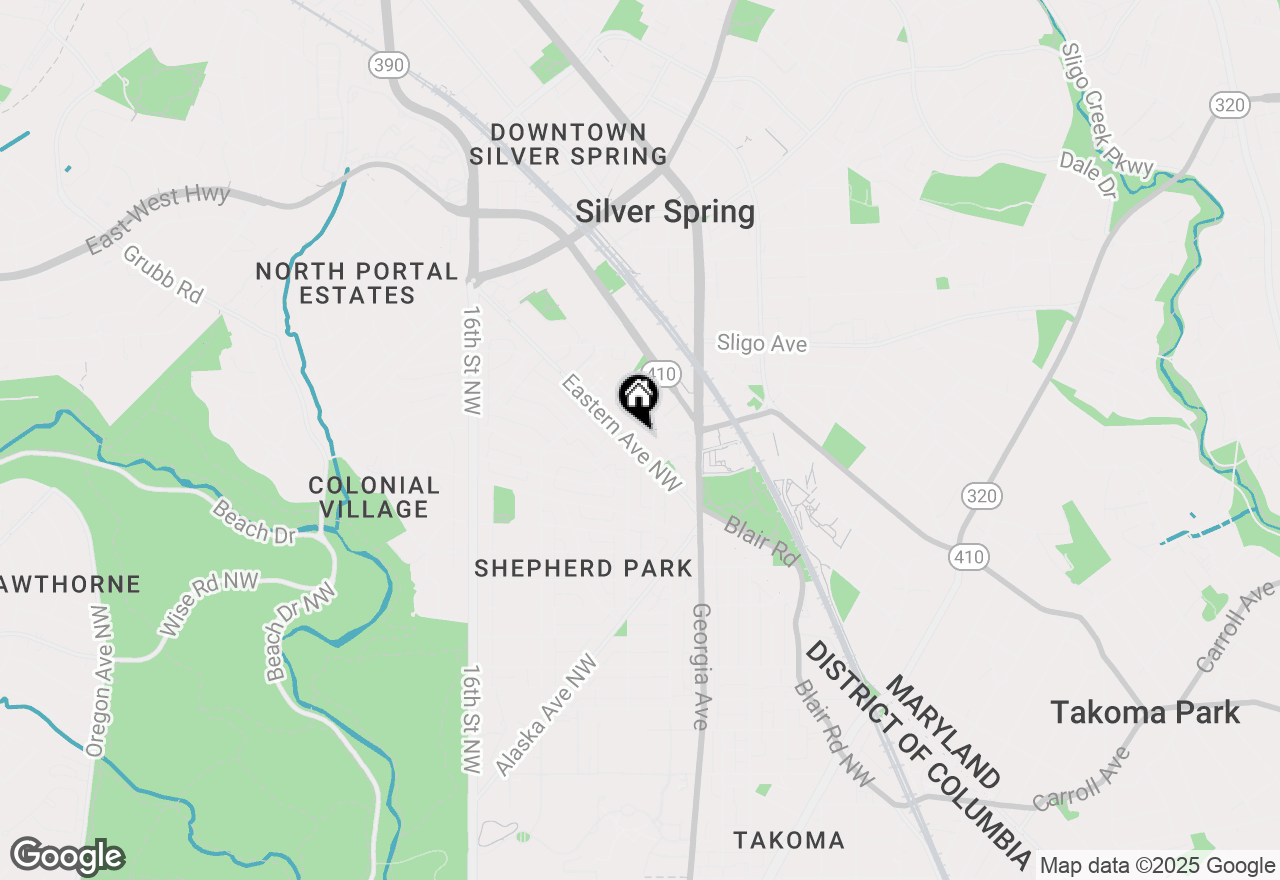 Map of 8005 13th Street #202, Silver Spring, MD 20910