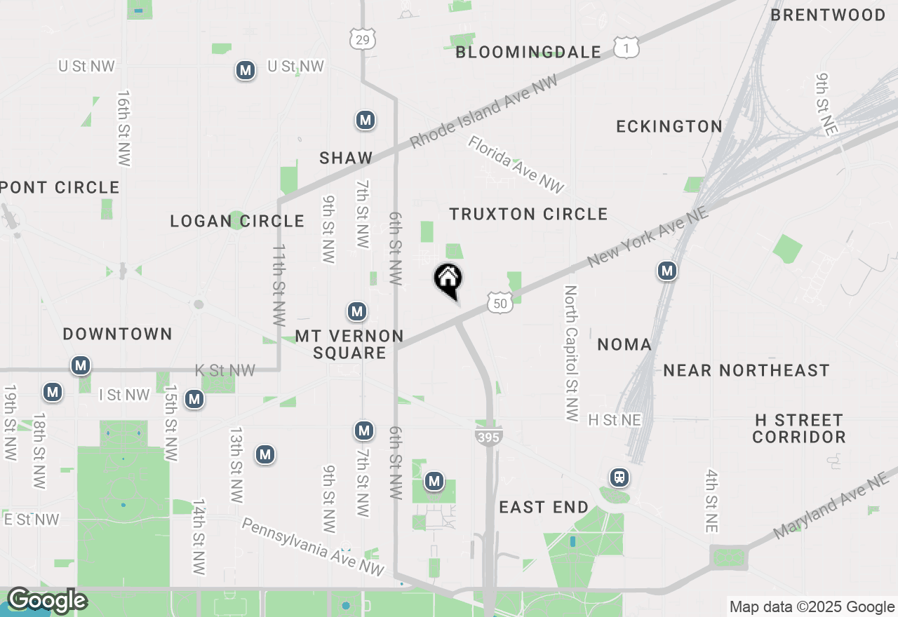 Map of 408 M Street Nw #3, Washington, DC 20001