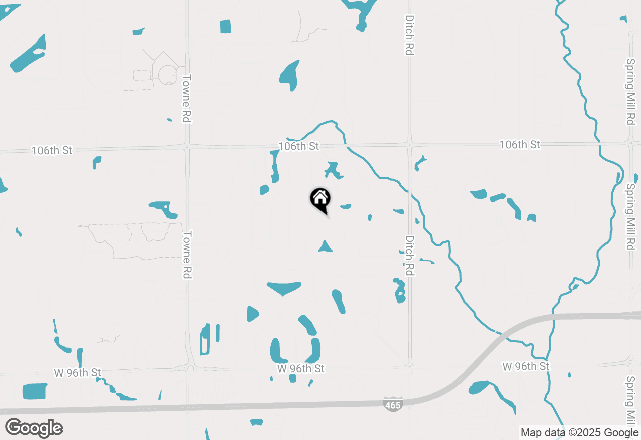 Map of 1677 Asherwood Lane, Carmel, IN 46032