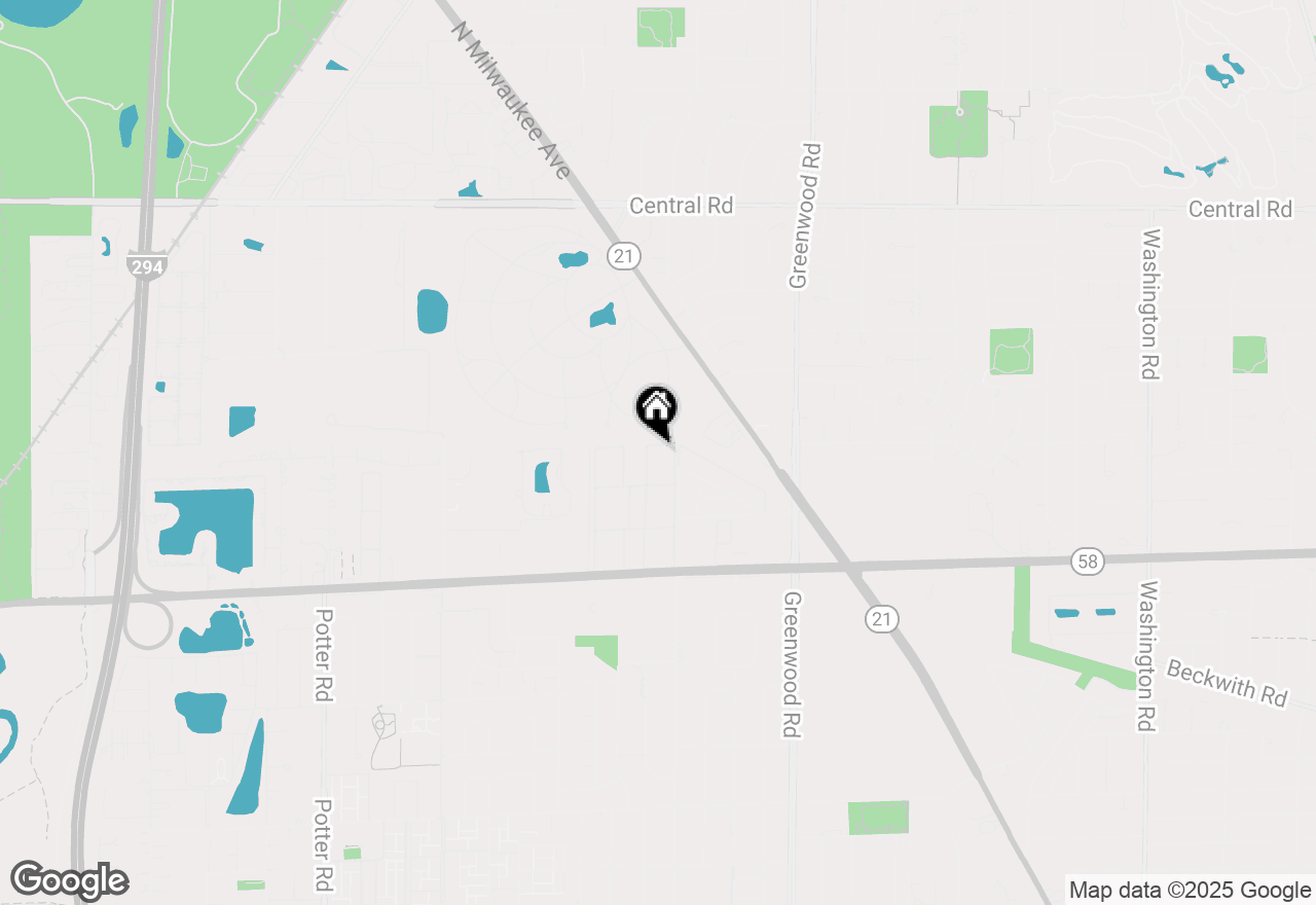 Map of 8856 Northshore Drive #2C, Des Plaines, IL 60016