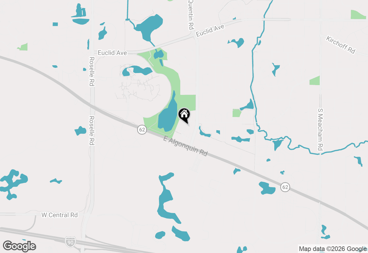 Map of 2684 College Hill Circle, Schaumburg, IL 60173