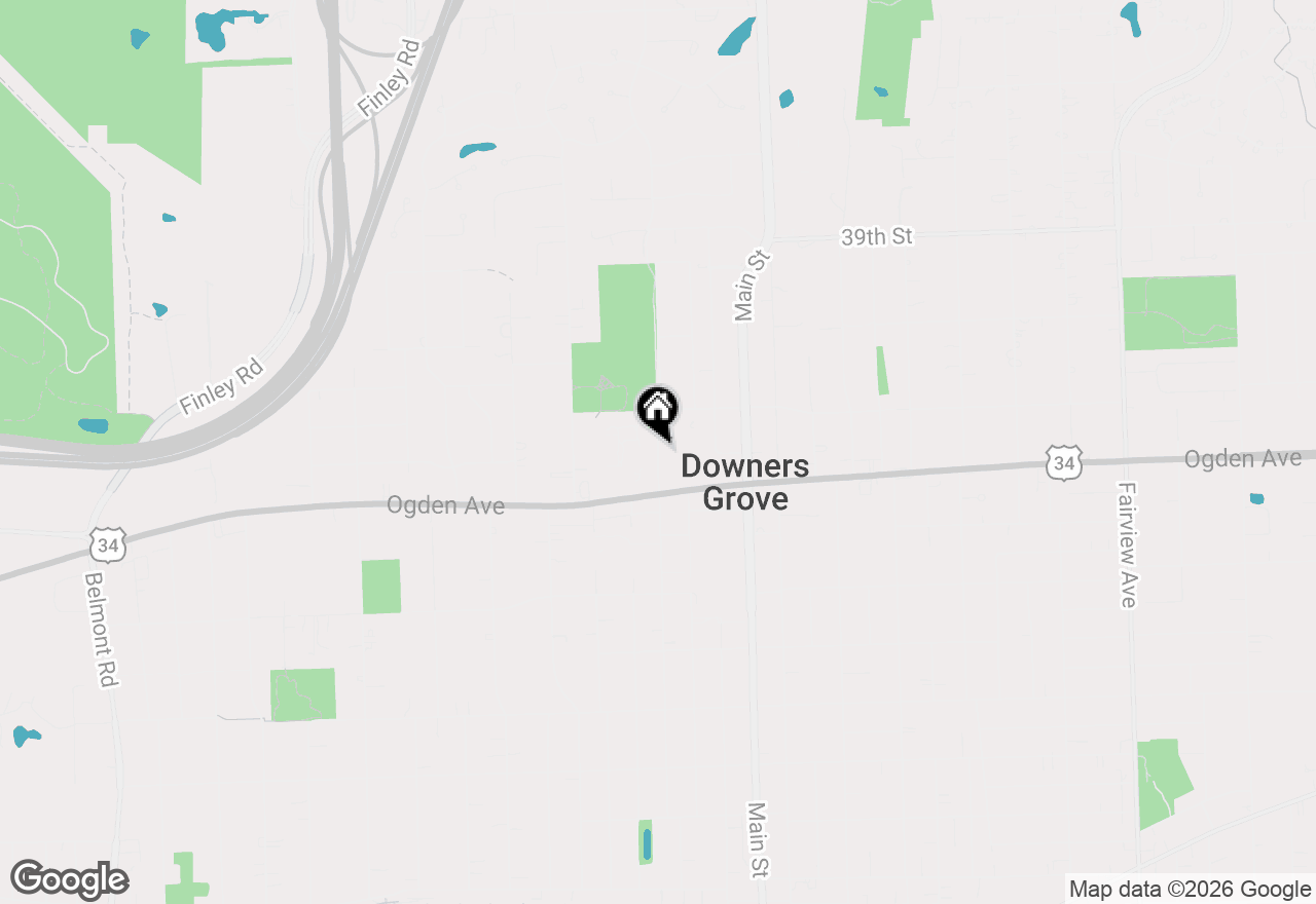 Map of 4250 Saratoga Avenue #L307, Downers Grove, IL 60515