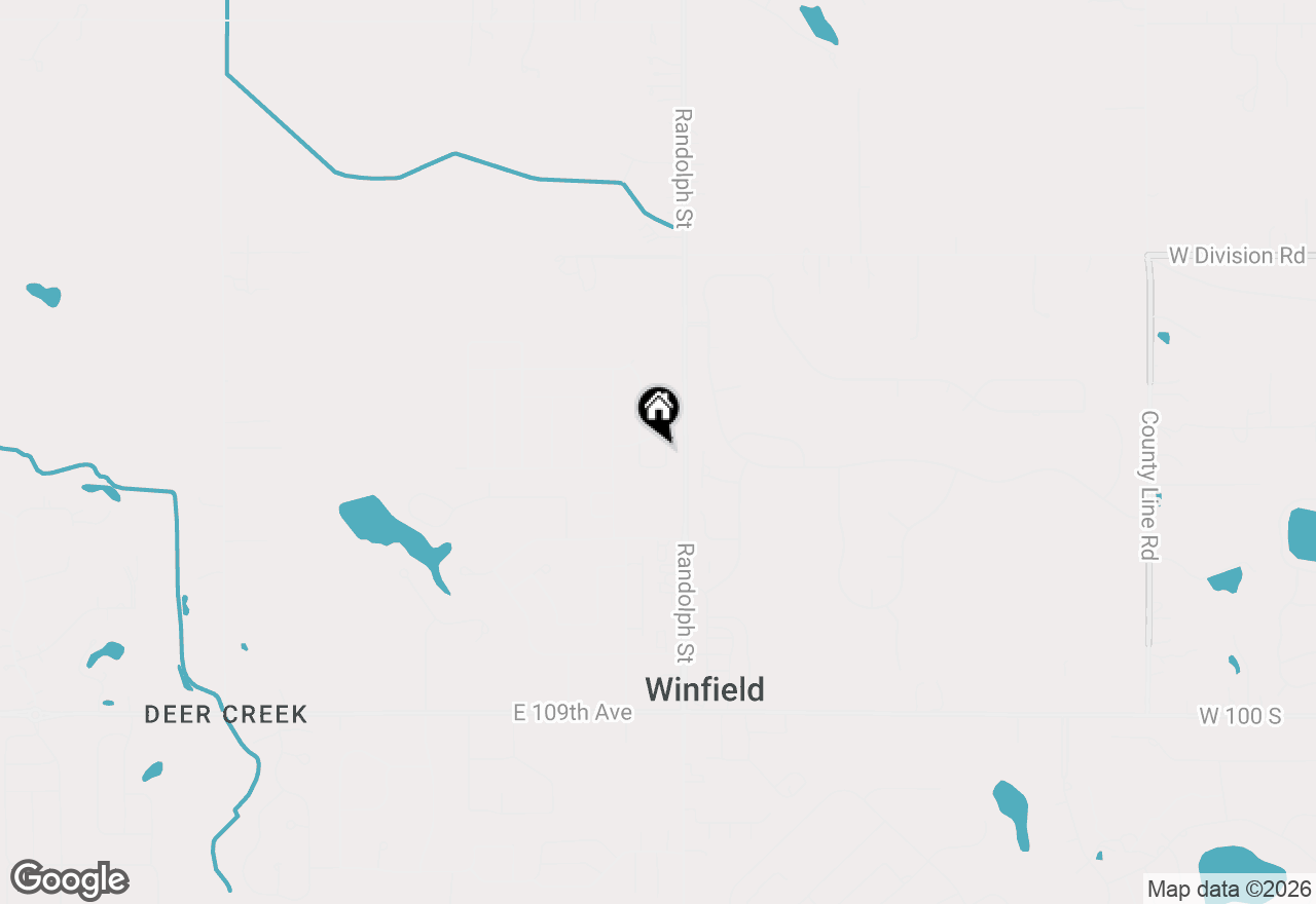 Map of 10456 Pinnacle, Crown Point, IN 46307
