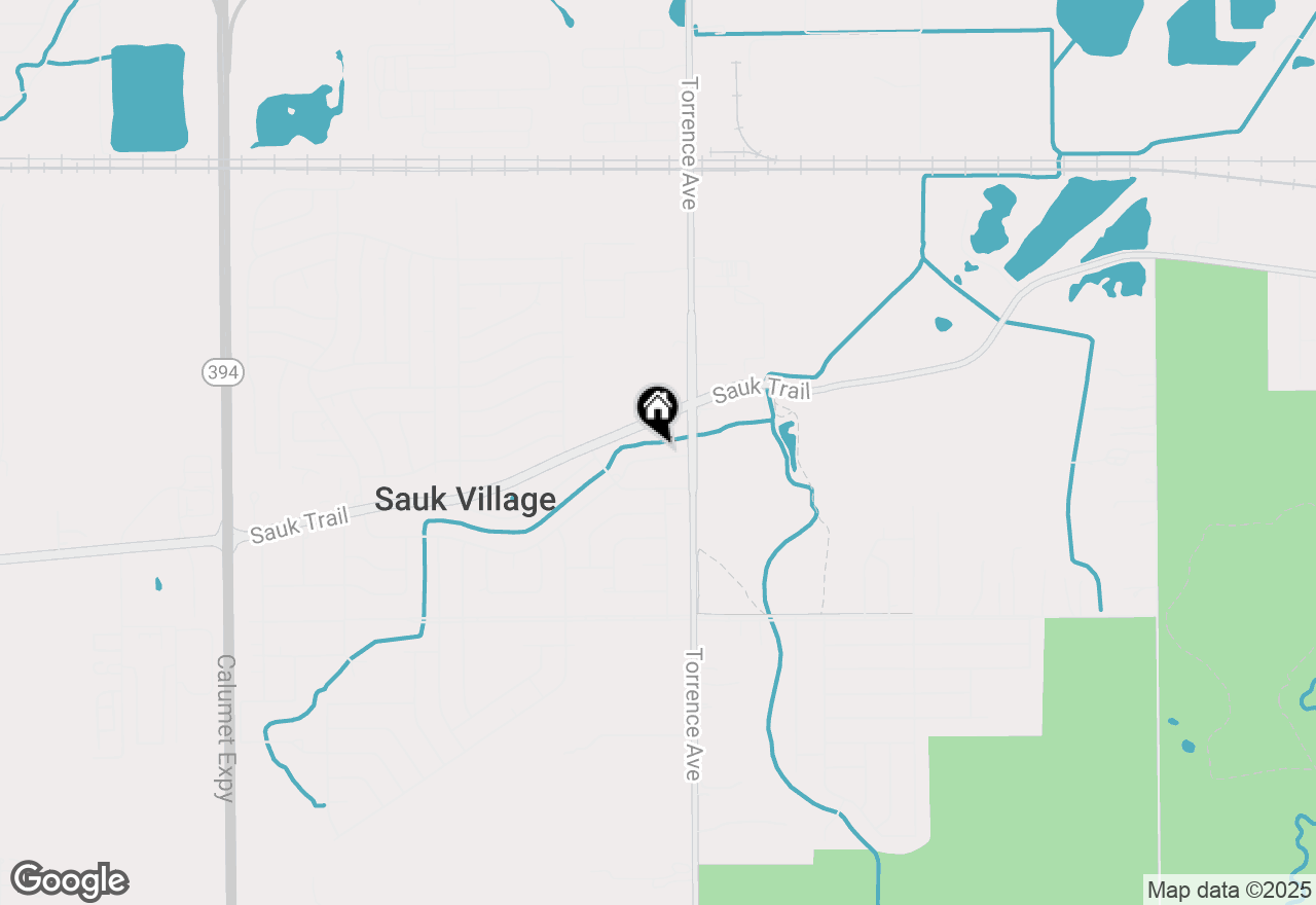 Map of 2517 221st Street, Sauk Village, IL 60411
