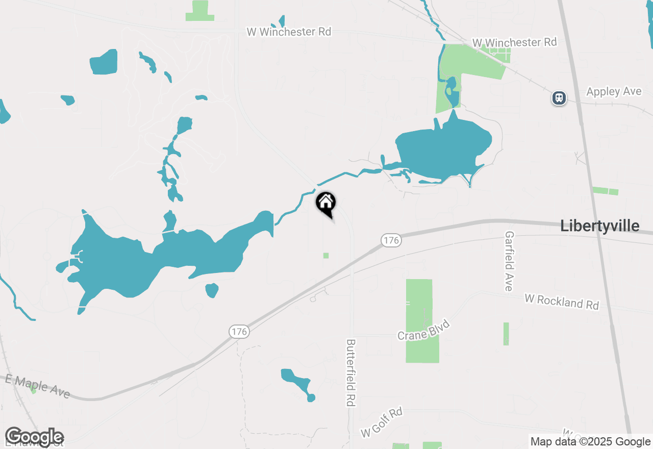 Map of 302 Kenloch Avenue, Libertyville, IL 60048