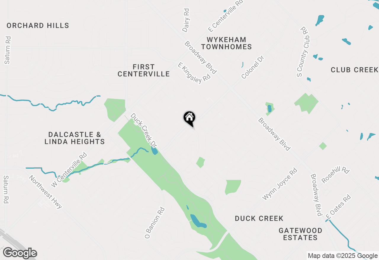 Map of 237 Trailridge Drive, Garland, TX 75043
