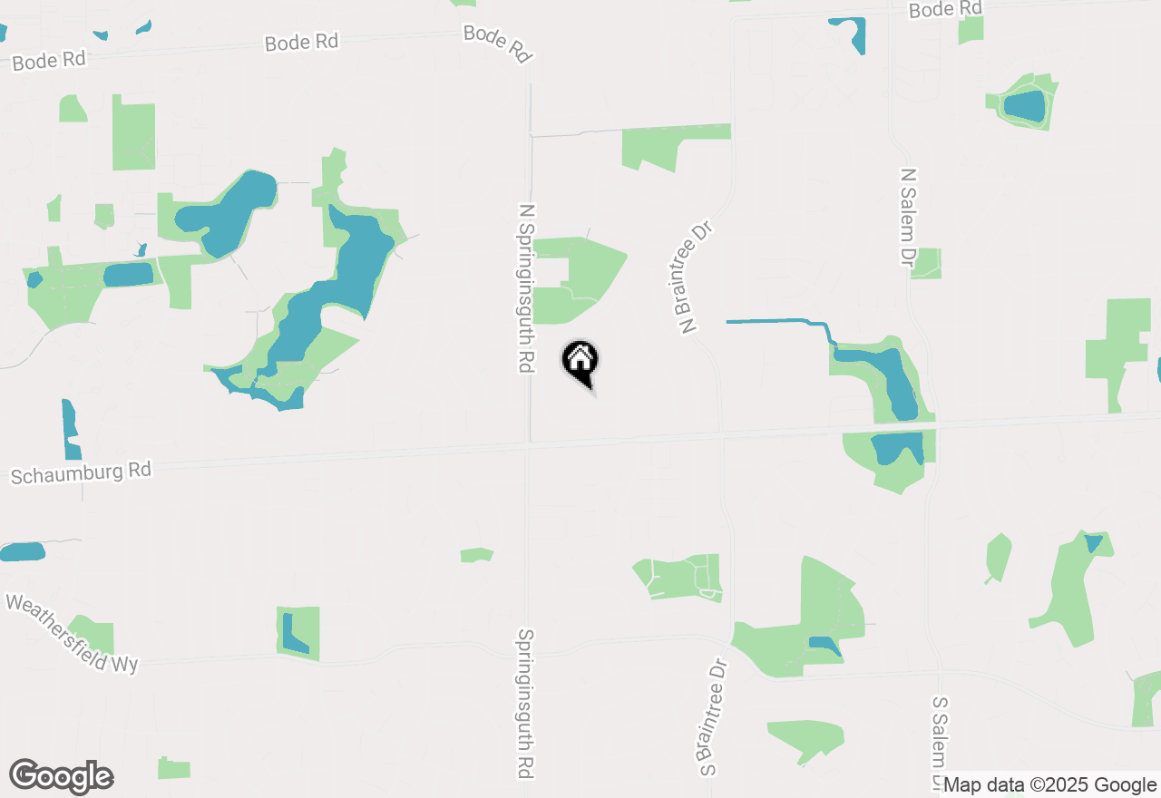 Map of 1430 Yorkshire Lane, Schaumburg, IL 60194