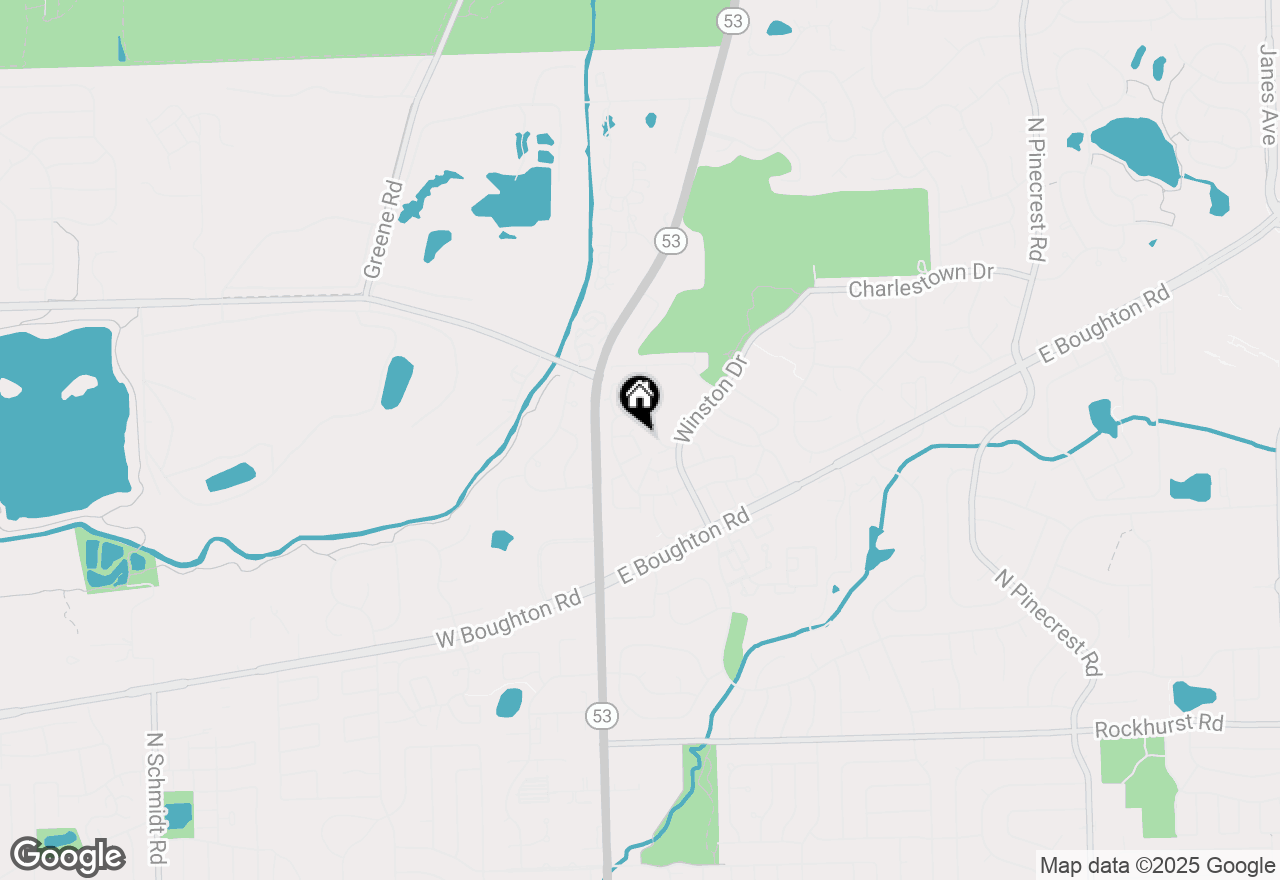 Map of 556 Leslie Lane, Bolingbrook, IL 60440