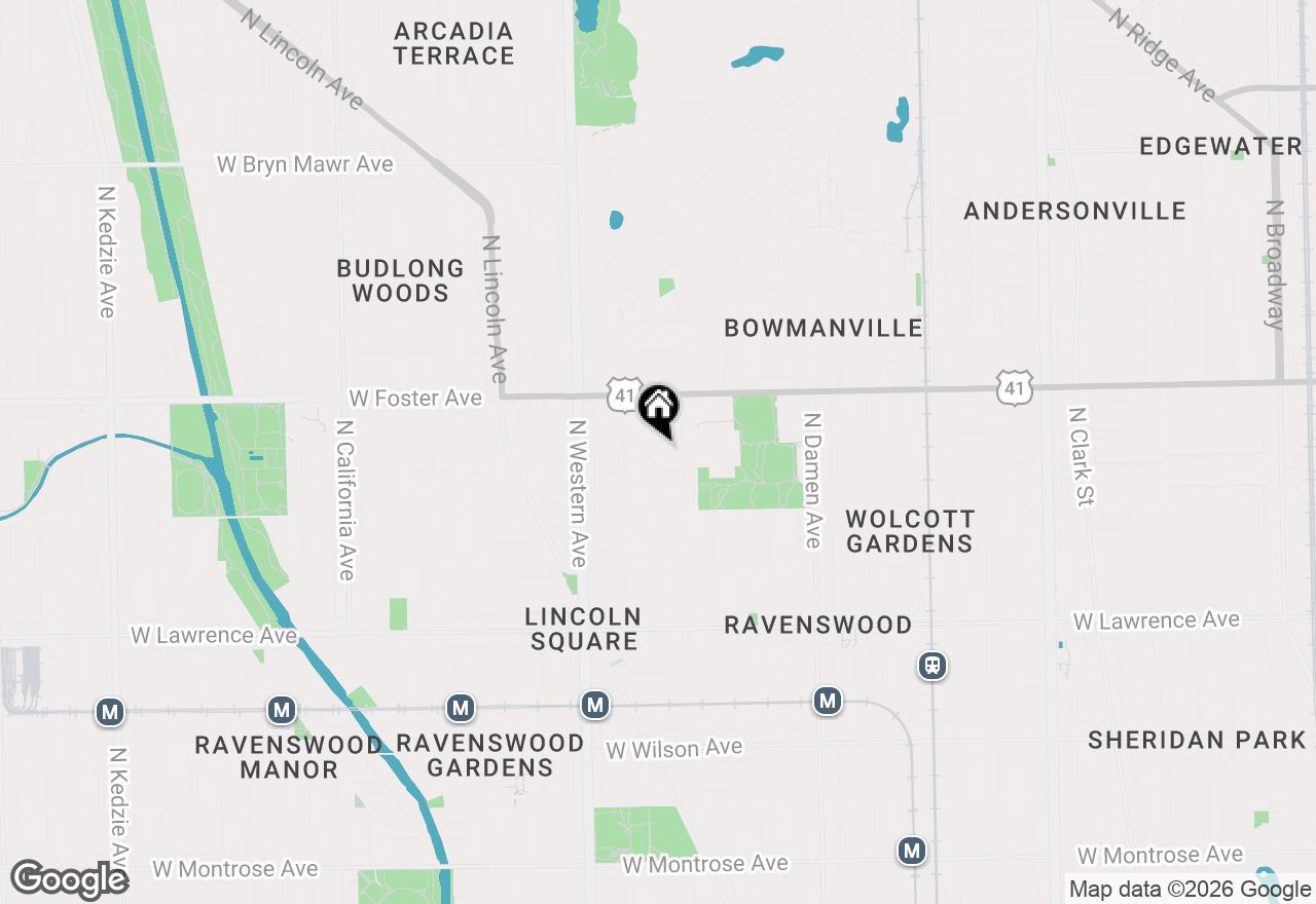 Map of 2238 W Carmen Avenue, Chicago, IL 60625