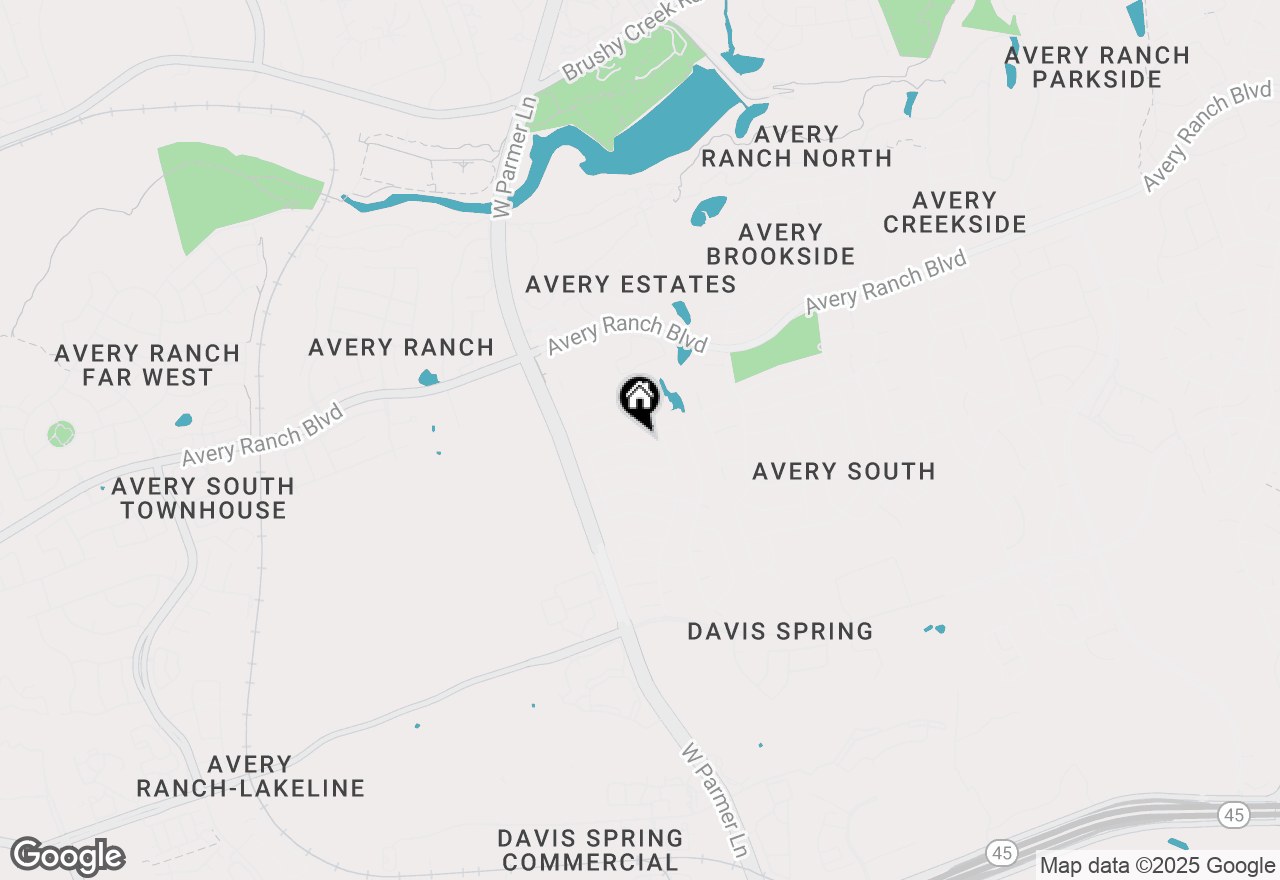 Map of 15150 Galena Dr, Austin, TX 78717