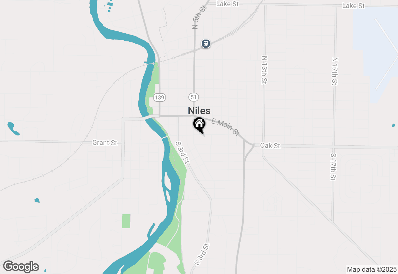 Map of 516 Broadway, Niles, MI 49120