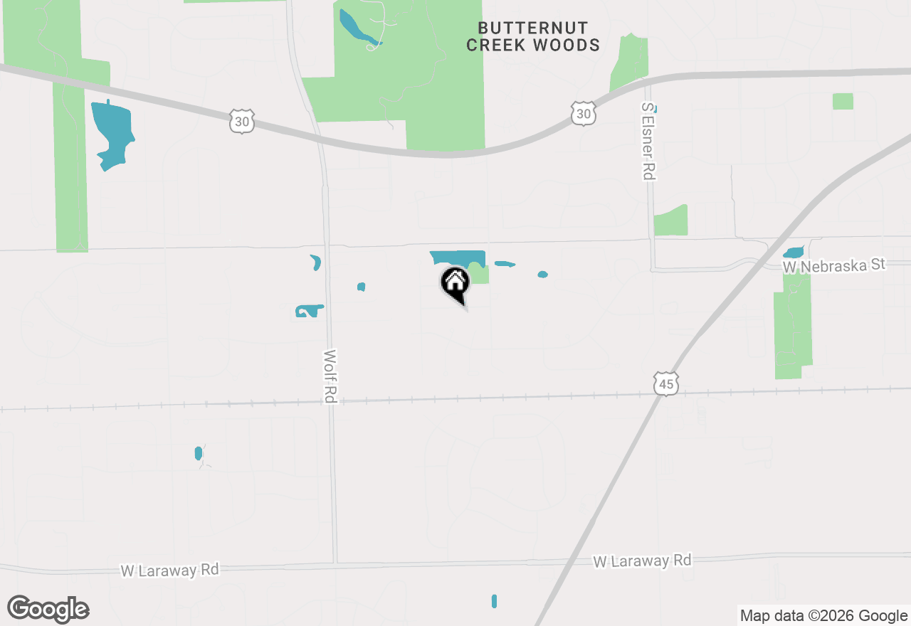 Map of 10899 Swallow Tail Lane, Frankfort, IL 60423
