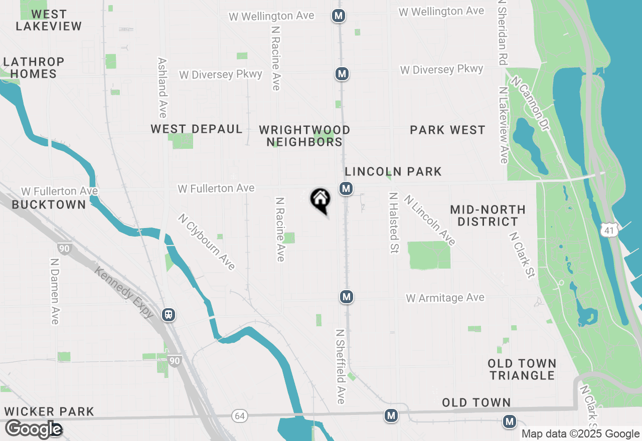 Map of 2248 N Kenmore Avenue, Chicago, IL 60614