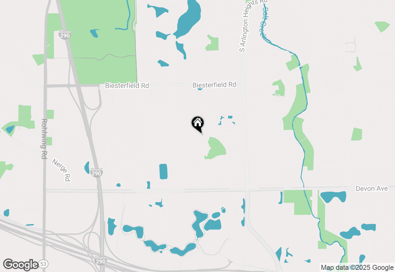 Map of 236 Brighton Road, Elk Grove Village, IL 60007