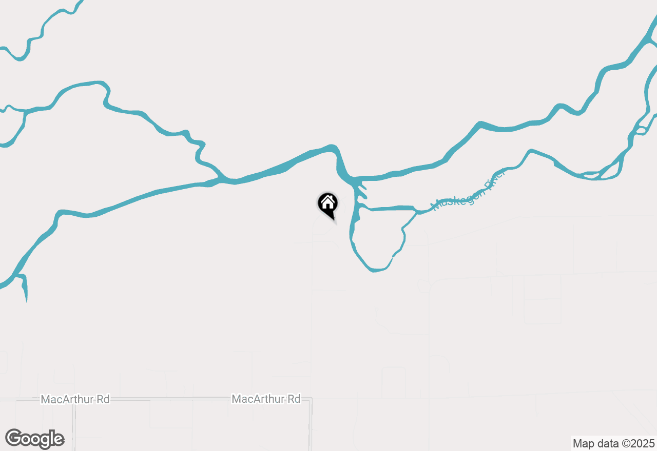 Map of 758 N Mill Iron Road, Muskegon, MI 49442