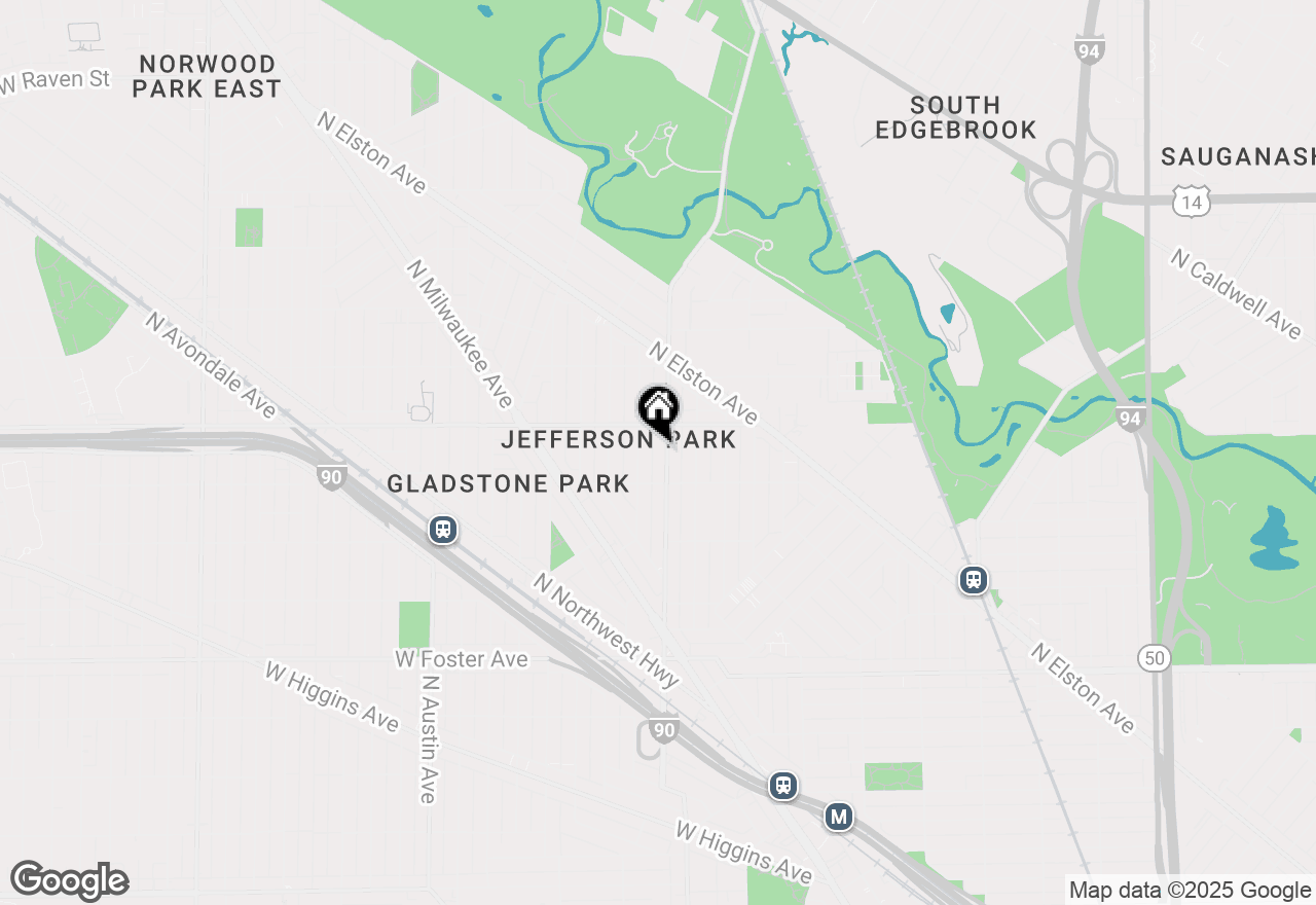 Map of 5532 N Central Avenue #2, Chicago, IL 60630