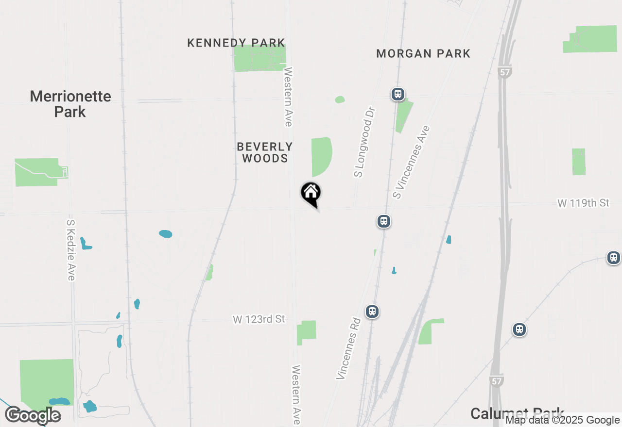 Map of 11906 Gregory Street #1, Blue Island, IL 60406