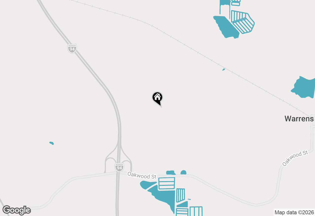 Map of 257 Blossom Dr, Warrens, WI 54666