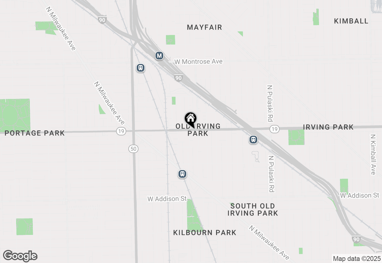 Map of 4423-25 W Irving Park Road, Chicago, IL 60641