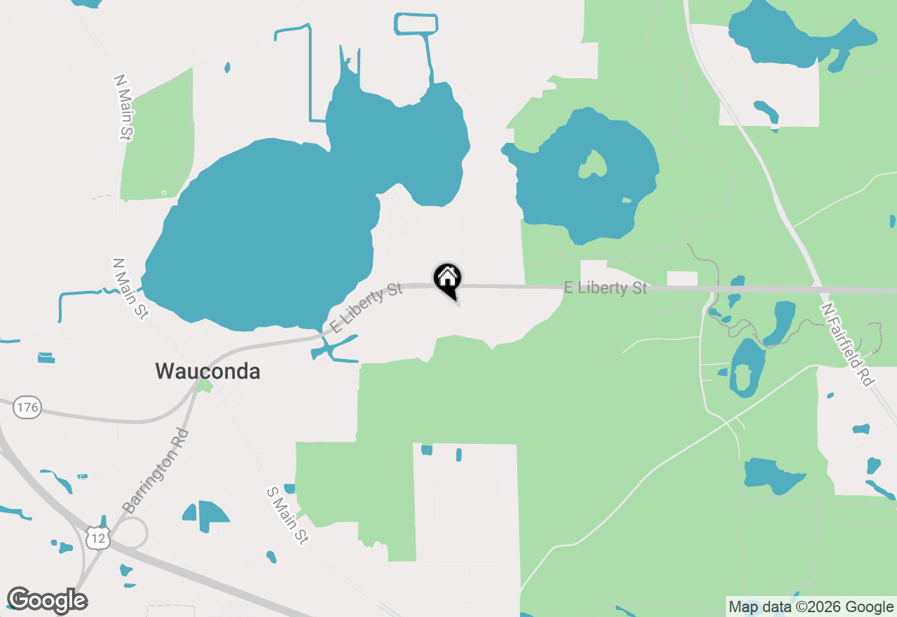 Map of 229 Wethington Drive, Wauconda, IL 60084