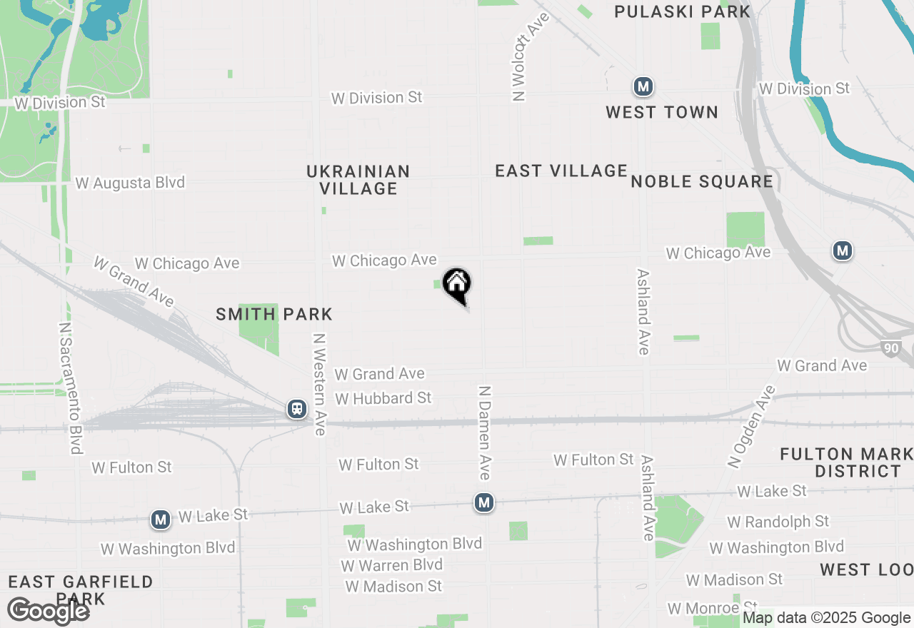 Map of 2036 W Erie Street, Chicago, IL 60612