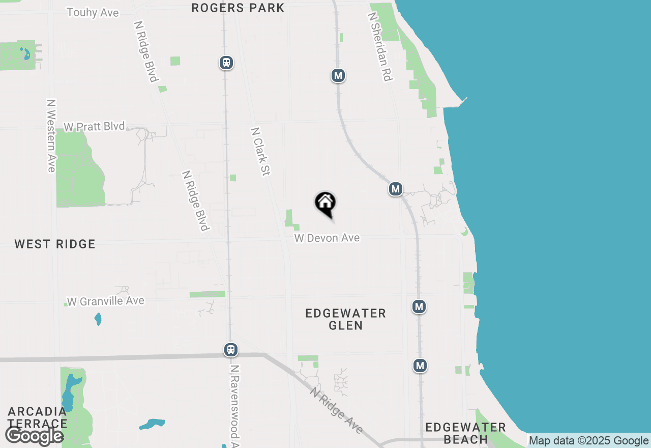 Map of 6426 N Newgard Avenue, Chicago, IL 60626