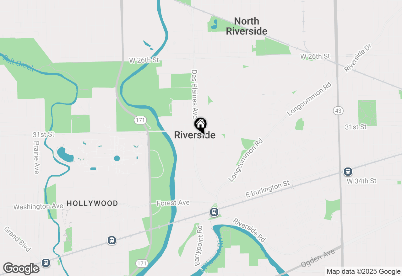 Map of 221 Akenside Road, Riverside, IL 60546