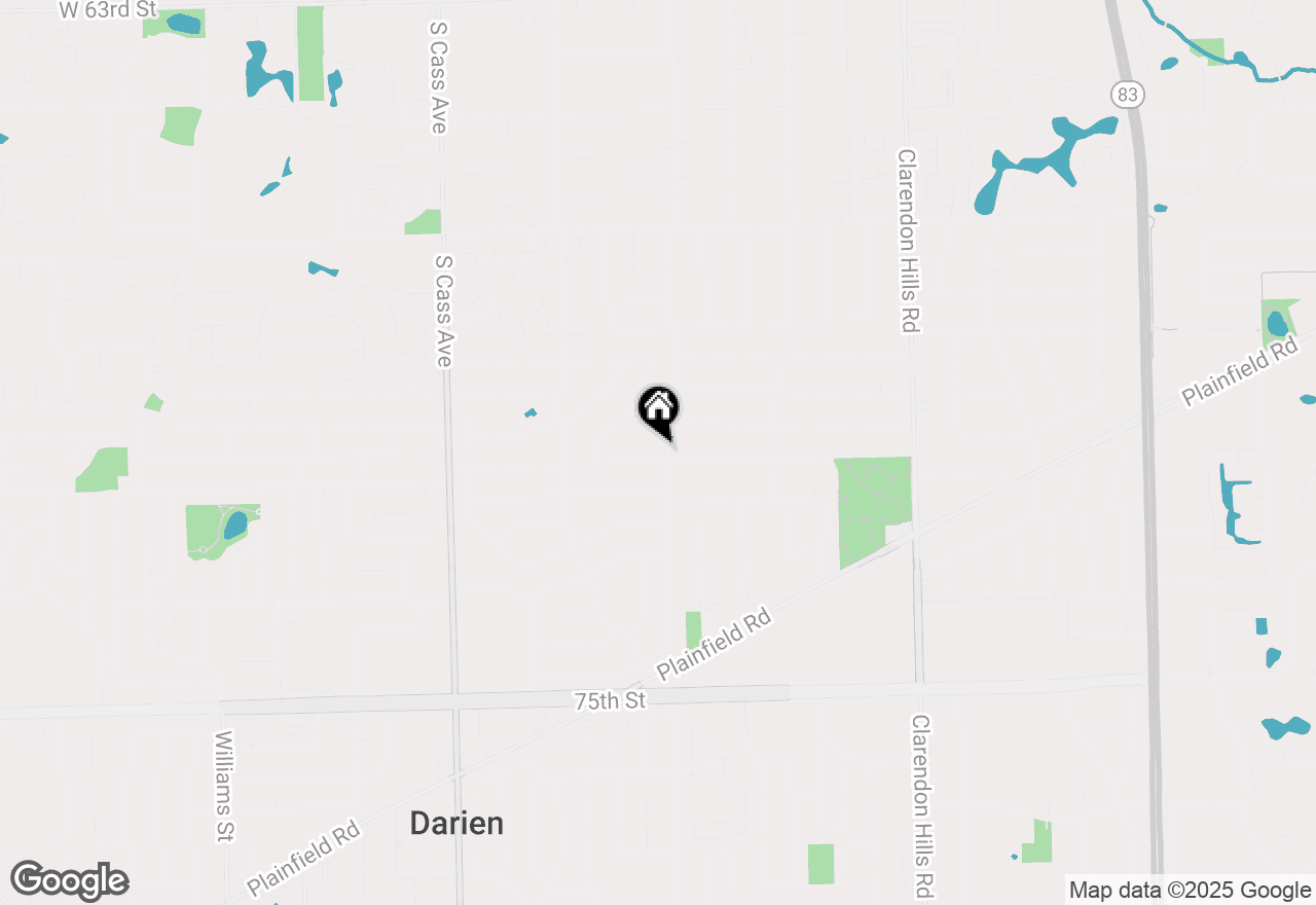 Map of 802 71st Street, Darien, IL 60561
