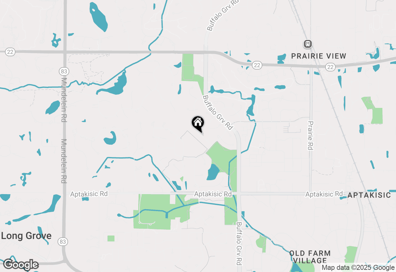 Map of 2114 Birchwood Lane, Buffalo Grove, IL 60089