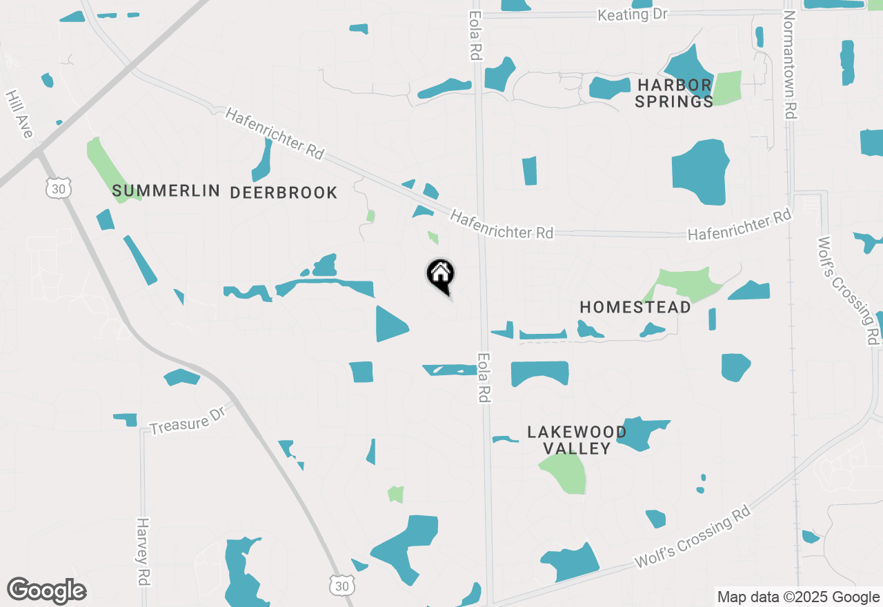 Map of 2373 Sunshine Lane #2373, Aurora, IL 60503