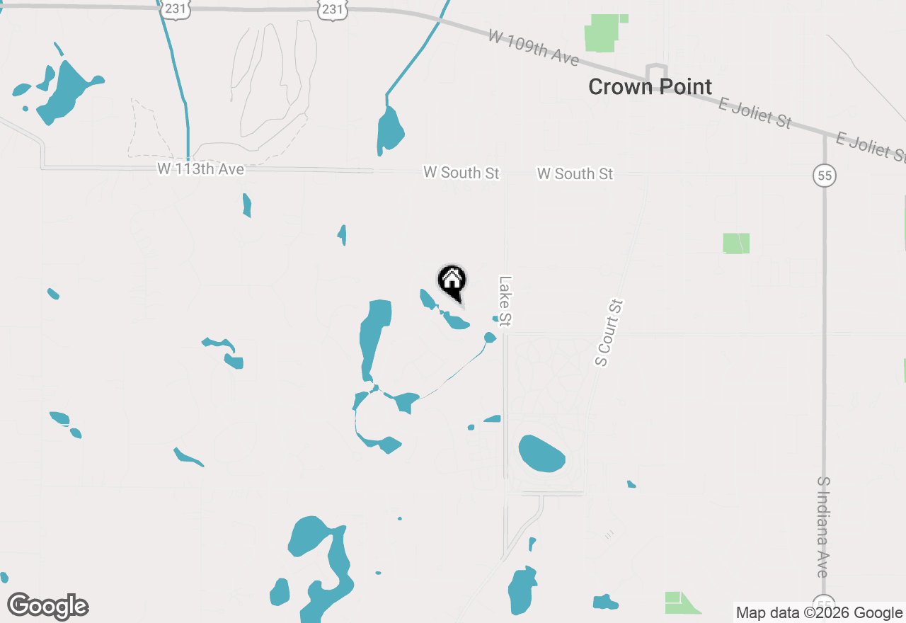 Map of 817 Mary Ellen Drive, Crown Point, IN 46307