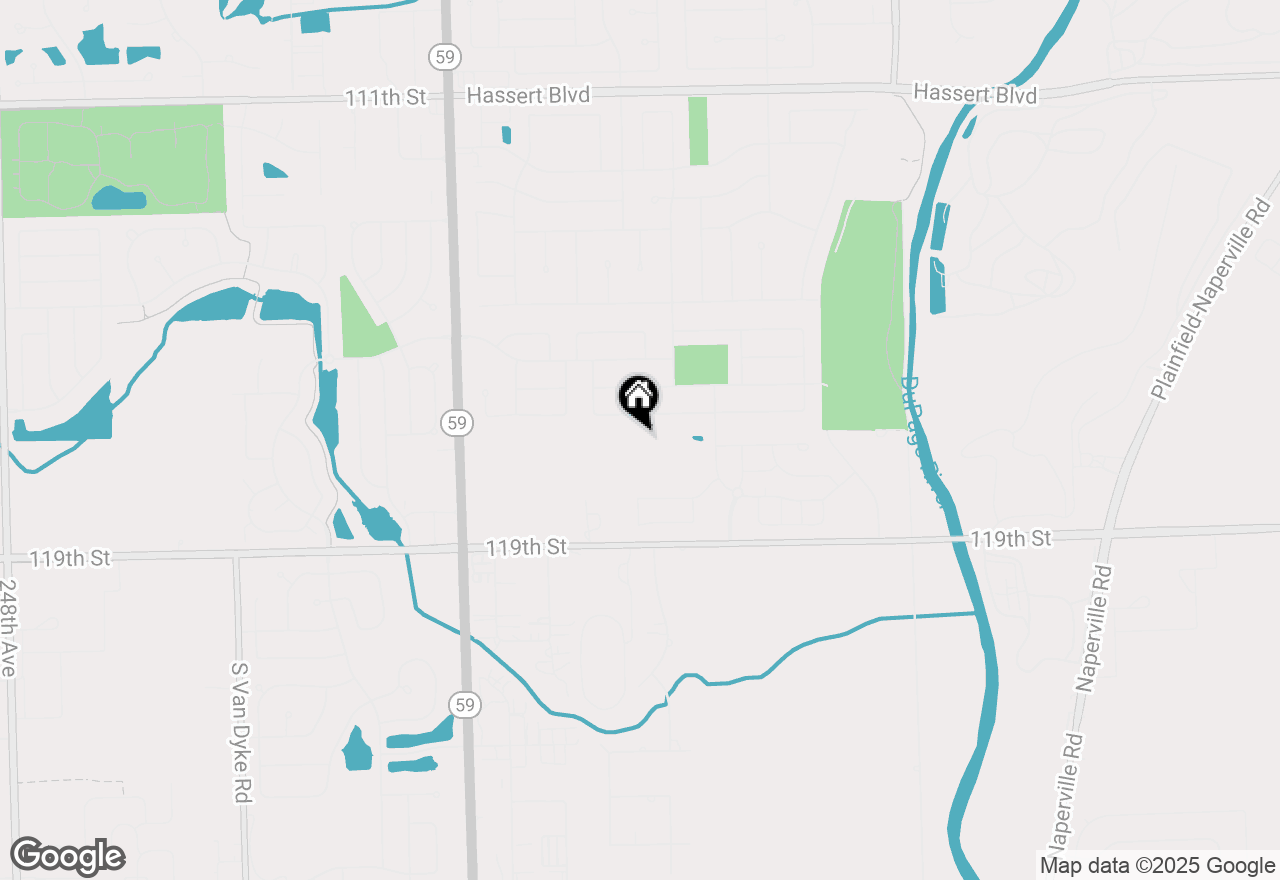 Map of 2539 Mallet Court, Naperville, IL 60564