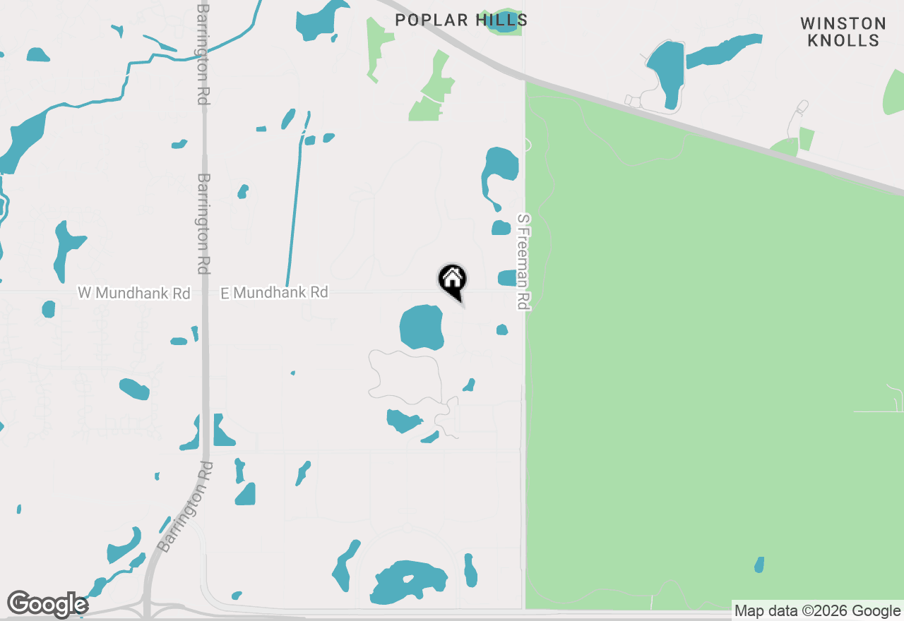 Map of 4 Mohawk Drive, South Barrington, IL 60010