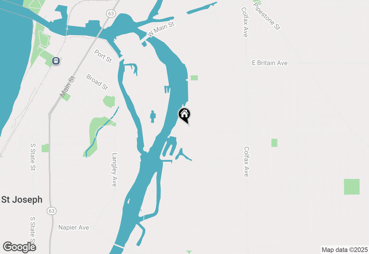 Map of 000 Riverview Drive #45, Benton Harbor, MI 49022